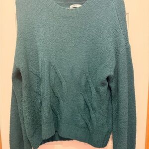 Hollister Teal Crew Neck Sweater
